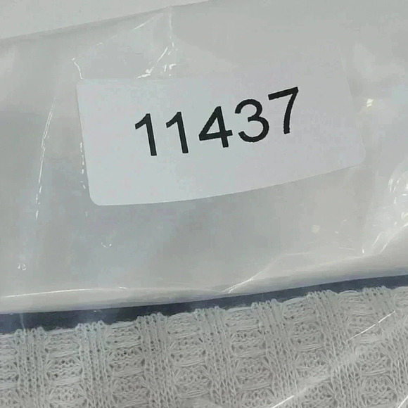 Chaser Women's Striped Long Sleeve Waffle Knit Henley Sweater Top XL 19CT - Picture 7 of 7